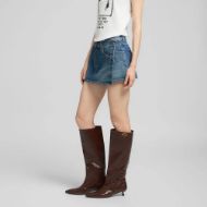 Снимка на REPLAY ДАМСКА MINI WRAP ПОЛА ОТ ДЕНИМ 11 OZ INDIGO DENIM В ТЪМНОСИНЬО 1