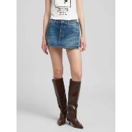 Снимка на REPLAY ДАМСКА MINI WRAP ПОЛА ОТ ДЕНИМ 11 OZ INDIGO DENIM В ТЪМНОСИНЬО 2