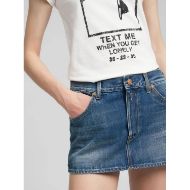 Снимка на REPLAY ДАМСКА MINI WRAP ПОЛА ОТ ДЕНИМ 11 OZ INDIGO DENIM В ТЪМНОСИНЬО 6