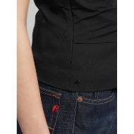 Picture of REPLAY WOMEN'S ONE-SHOULDER TOP WITH SASH BELT IN BLACK 5