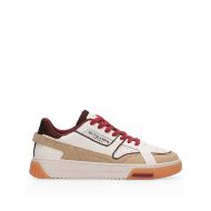 Picture of SCOTCH&SODA MEN'S NEW CUP SUEDE AND LEATHER SNEAKERS IN MULTICOLOR 1