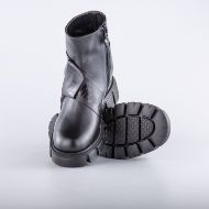 Picture of LOVE MOSCHINO WOMEN'S BOOTS WITH TASSEL IN BLACK LEATHER 4
