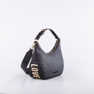 Снимка на LOVE MOSCHINO GIANT LOGO ДАМСКА ХОБО ЧАНТА В ЧЕРНО 2