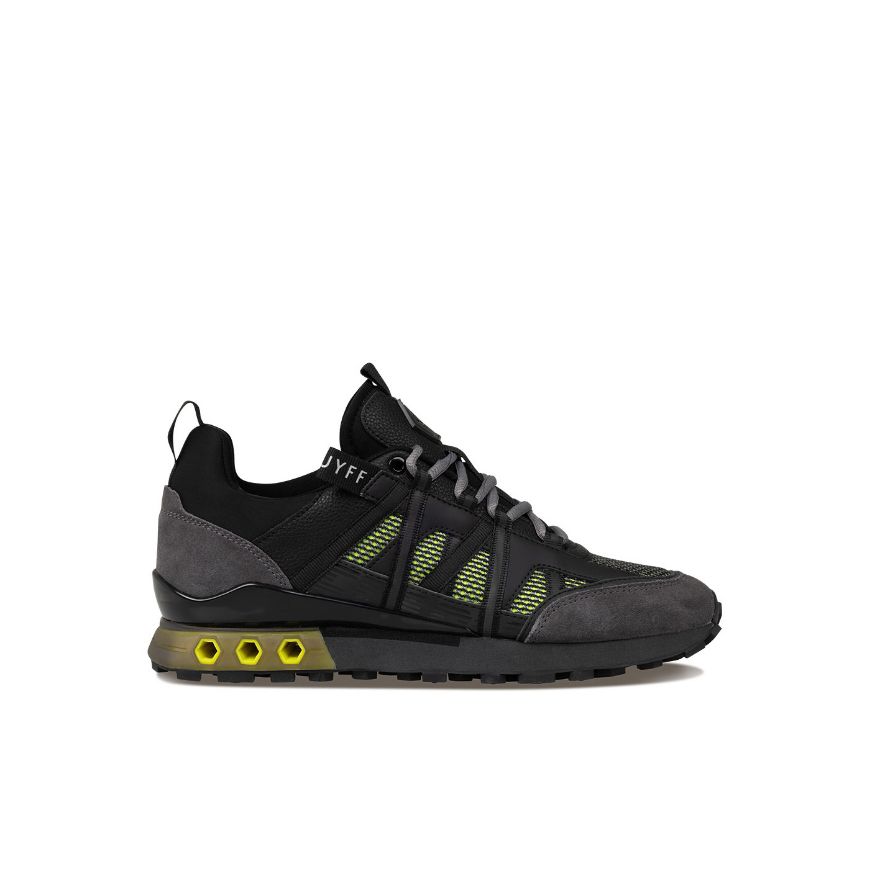 Picture of CRUYFF MEN'S FEARIA FUTURA IN FLUO YELLOW/GREY
