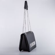 Снимка на LOVE MOSCHINO BOLD LOVE ДАМСКА ЧАНТА ПРЕЗ РАМО С ЛОГО В ЧЕРНО 2