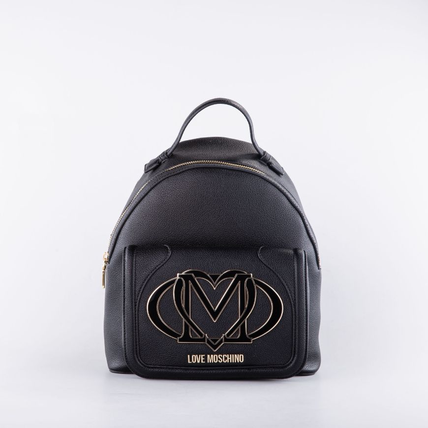 Снимка на LOVE MOSCHINO ДАМСКА РАНИЦА С ЛОГО В ЧЕРНО