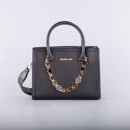 Снимка на LOVE MOSCHINO DANGLING ДАМСКА КОЖЕНА РЪЧНА ЧАНТА С ВЕРИГА В ЧЕРНО 1