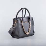 Снимка на LOVE MOSCHINO DANGLING ДАМСКА КОЖЕНА РЪЧНА ЧАНТА С ВЕРИГА В ЧЕРНО 2
