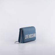 Снимка на LOVE MOSCHINO ДАМСКА ЧАНТА С ВЕРИГА И ЛОГО В СИНЬО 2