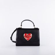 Снимка на LOVE MOSCHINO LOVE HEART ДАМСКА РЪЧНА ЧАНТА В ЧЕРНО 1