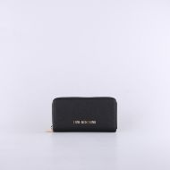 Снимка на LOVE MOSCHINO SIGNATURE ДАМСКО ПОРТМОНЕ С ЦИП В ЧЕРНО 1