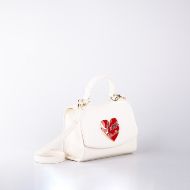 Снимка на LOVE MOSCHINO LOVE HEART ДАМСКА РЪЧНА ЧАНТА В ЕКРЮ 2