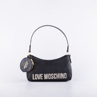 Снимка на LOVE MOSCHINO ДАМСКА ЧАНТА ПРЕЗ РАМО С АКСЕСОАР В ЧЕРНО 1