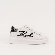 Picture of KARL LAGERFELD WOMEN'S KAPRI CORNELLY SIGNIA STITCH IN WHITE 1