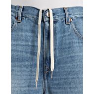 Picture of REPLAY WOMEN'S NALAJA WIDE LEG FIT 12.5 OZ COTTON LYOCELL DENIM IN MEDIUM BLUE 6