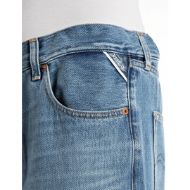 Picture of REPLAY WOMEN'S NALAJA WIDE LEG FIT 12.5 OZ COTTON LYOCELL DENIM IN MEDIUM BLUE 5