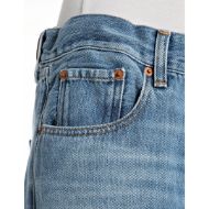 Picture of REPLAY WOMEN'S NALAJA WIDE LEG FIT 12.5 OZ COTTON LYOCELL DENIM IN MEDIUM BLUE 7
