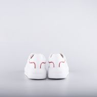 Picture of LOVE MOSCHINO WOMEN'S ECLIPSE SNEAKERS IN WHITE LEATHER 4