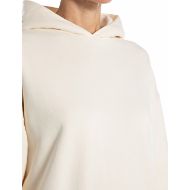 Picture of REPLAY WOMEN'S OVERSIZED SWEATSHIRT WITH PRINTED HOOD IN WINTER WHITE 5