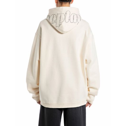 Показвай детайлите за REPLAY ДАМСКИ СУИТШЪРТ OVERSIZED SWEATSHIRT WITH PRINTED HOOD В БЯЛО 2 - FanPoint Снимка на REPLAY ДАМСКИ СУИТШЪРТ OVERSIZED SWEATSHIRT WITH PRINTED HOOD В БЯЛО 2