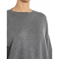 Picture of REPLAY WOMEN'S OVERSIZED VISCOSE JUMPER IN IRON MELANGE 4