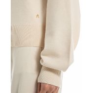 Picture of REPLAY WOMEN'S OVERSIZED TURTLE-NECK JUMPER IN WINTER WHITE 4