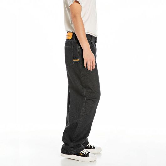 Показвай детайлите за REPLAY МЪЖКИ INC PITMAN RELAXED-FIT ДЕНИМ 12.5 OZ BLACK COTTON DENIM В ЧЕРНО 2 - FanPoint Снимка на REPLAY МЪЖКИ INC PITMAN RELAXED-FIT ДЕНИМ 12.5 OZ BLACK COTTON DENIM В ЧЕРНО 2