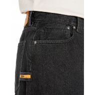Picture of REPLAY MEN'S INC PITMAN RELAXED-FIT JEANS 12.5 OZ BLACK COTTON DENIM IN BLACK DELAVÉ 7