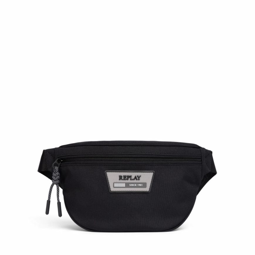 Снимка на REPLAY МЪЖКА ЧАНТА POLYESTER BELT BAG В ЧЕРНО