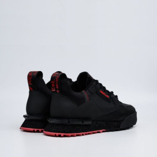 Show details for REPLAY MEN'S FIELD SPEED RAW 25 SNEAKERS IN BLACK 3 - FanPoint Picture of REPLAY MEN'S FIELD SPEED RAW 25 SNEAKERS IN BLACK 3