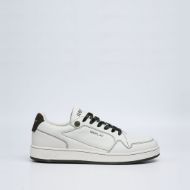 Picture of REPLAY MEN'S SMASH CHOICE 3 S SNEAKERS IN OFF WHITE GREEN 1