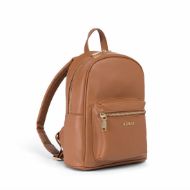 Picture of REPLAY WOMEN'S SOLID-COLOURED BACKPACK IN CARAMEL CAFE 2