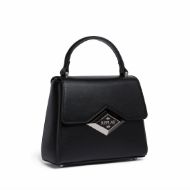 Picture of REPLAY WOMEN'S BAG IN SOFT PU WITH METALLIC DIAMOND LOGO IN BLACK 2
