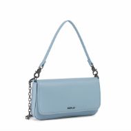 Picture of REPLAY WOMEN'S PLAIN PU BAG WITH CHAIN AND PU STRAPS IN ENDLESS SKY 2