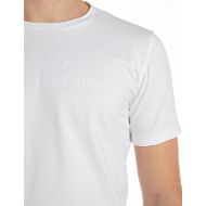 Снимка на REPLAY МЪЖКА SLIM-FIT ЕЛАСТИЧНА ПАМУЧНА БЛУЗА С ЛОГО В БЯЛО 4