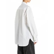 Picture of REPLAY WOMEN'S OVERSIZED POPLIN SHIRT IN WHITE 2