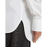 Picture of REPLAY WOMEN'S OVERSIZED POPLIN SHIRT IN WHITE 7