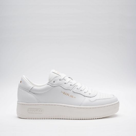 Show details for REPLAY MEN'S EPIC HIGH M BASE BLOCK SNEAKERS IN WHITE 1 - FanPoint Picture of REPLAY MEN'S EPIC HIGH M BASE BLOCK SNEAKERS IN WHITE 1