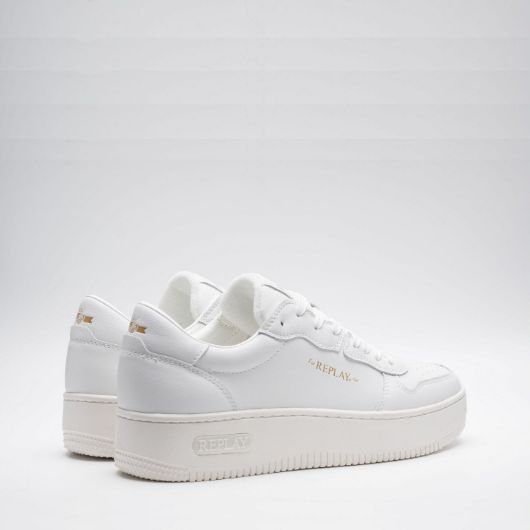 Show details for REPLAY MEN'S EPIC HIGH M BASE BLOCK SNEAKERS IN WHITE 3 - FanPoint Picture of REPLAY MEN'S EPIC HIGH M BASE BLOCK SNEAKERS IN WHITE 3