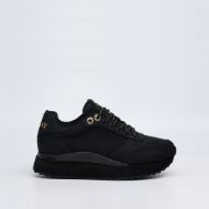 Picture of REPLAY WOMEN'S PENNY UNDER SNEAKERS IN BLACK 1