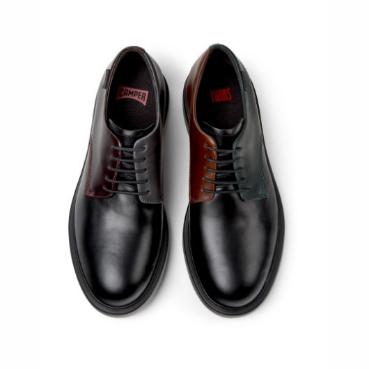 Показвай детайлите за CAMPER TWINS МЪЖКИ НИСКИ КОЖЕНИ ОБУВКИ В КОМБИНАЦИЯ 2 - FanPoint Снимка на CAMPER TWINS МЪЖКИ НИСКИ КОЖЕНИ ОБУВКИ В КОМБИНАЦИЯ 2