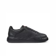 Picture of CAMPER WOMEN'S RUNNER K21 LEATHER SNEAKERS IN BLACK 1
