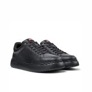 Picture of CAMPER WOMEN'S RUNNER K21 LEATHER SNEAKERS IN BLACK 2