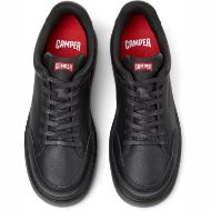 Picture of CAMPER WOMEN'S RUNNER K21 LEATHER SNEAKERS IN BLACK 3