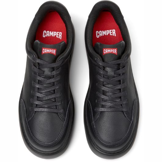 Показвай детайлите за CAMPER RUNNER K21 ДАМСКИ КОЖЕНИ СПОРТНИ ОБУВКИ В ЧЕРНО 3 - FanPoint Снимка на CAMPER RUNNER K21 ДАМСКИ КОЖЕНИ СПОРТНИ ОБУВКИ В ЧЕРНО 3
