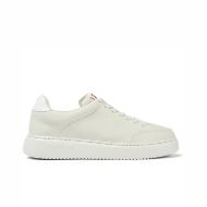 Picture of CAMPER WOMEN'S RUNNER K21 LEATHER SNEAKERS IN WHITE 1