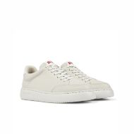 Picture of CAMPER WOMEN'S RUNNER K21 LEATHER SNEAKERS IN WHITE 2