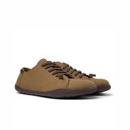 Picture of CAMPER WOMEN'S PEU CAMI LEATHER SHOES IN BROWN 2