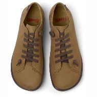 Picture of CAMPER WOMEN'S PEU CAMI LEATHER SHOES IN BROWN 3