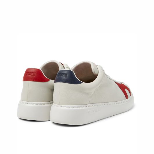 Показвай детайлите за CAMPER TWINS МЪЖКИ КОЖЕНИ СПОРТНИ ОБУВКИ В БЯЛО 3 - FanPoint Снимка на CAMPER TWINS МЪЖКИ КОЖЕНИ СПОРТНИ ОБУВКИ В БЯЛО 3